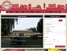 Tablet Screenshot of duras-immobilier.com
